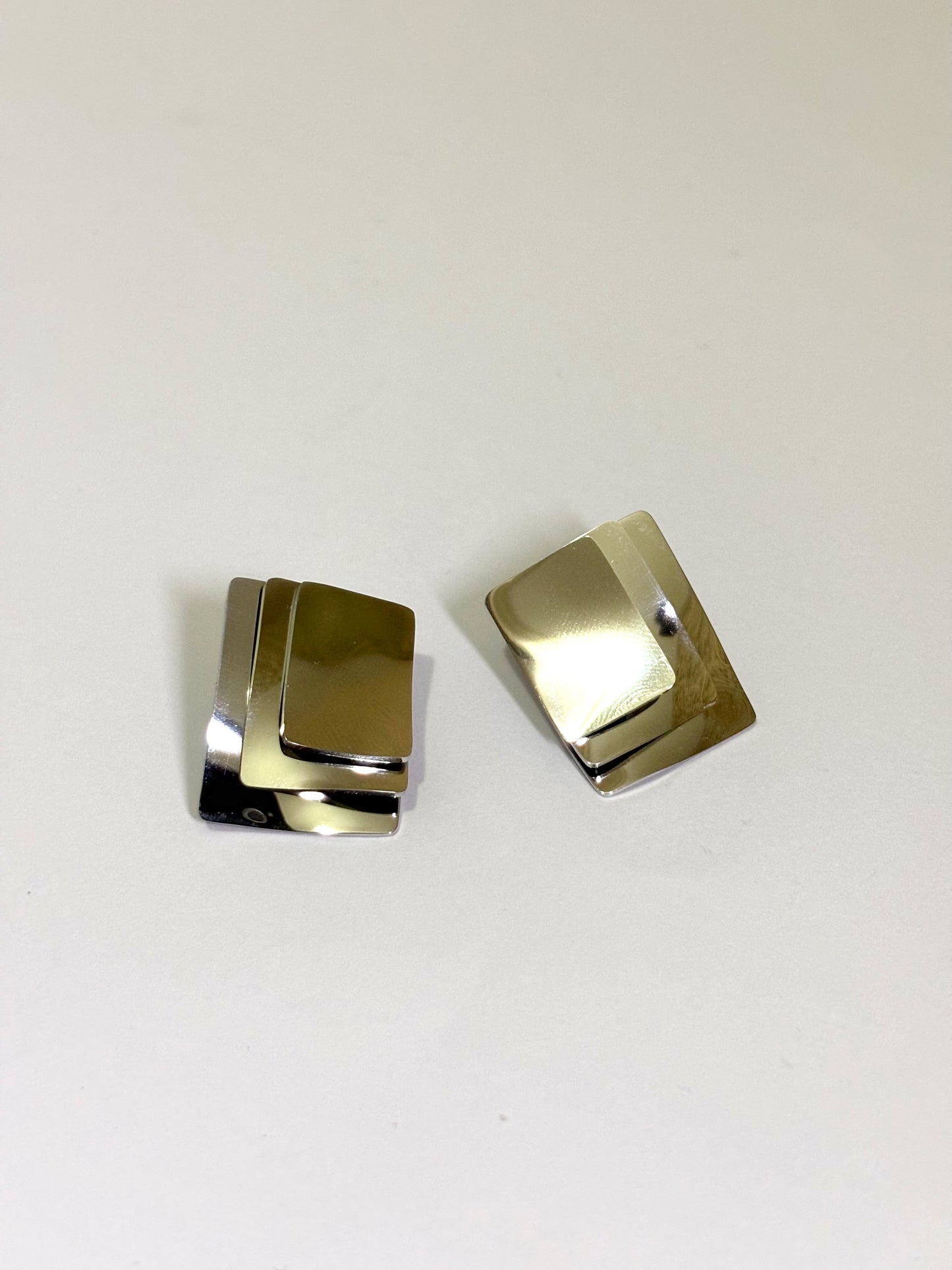 Aretes Triple Cuadro