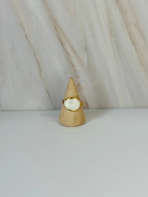 Anillo blanco centro