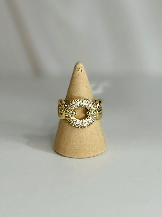 Anillo Barbado Circonia