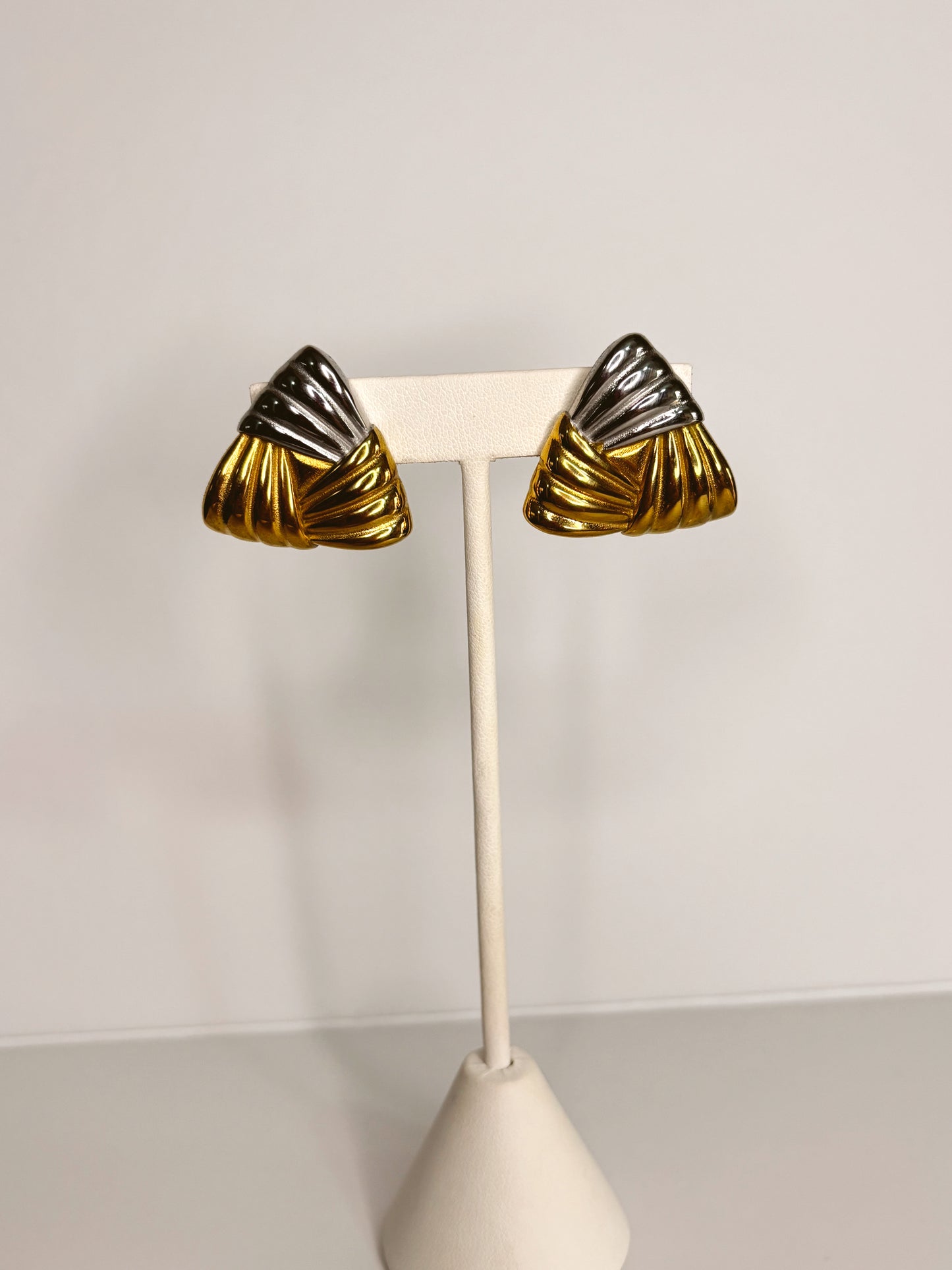 Aretes Triángulo Bicolor