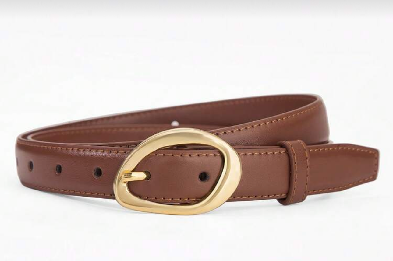 Cinturón café
