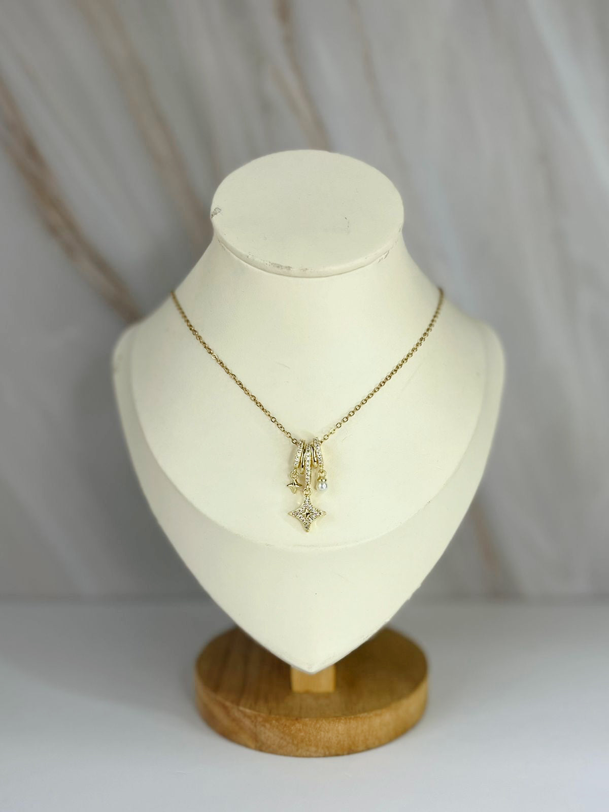 Cadena dijes estrella