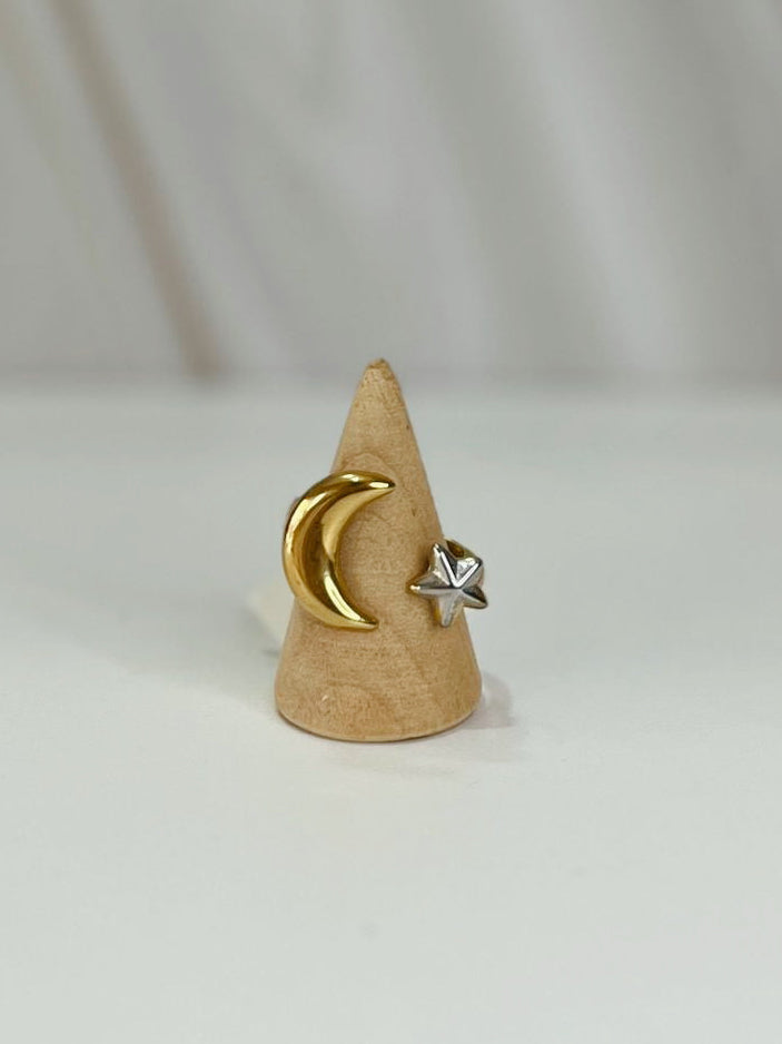 Anillo Luna estrella