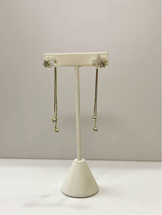 Aretes Estrellas Doradas