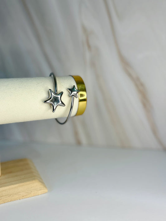 Brazalete estrellas doble