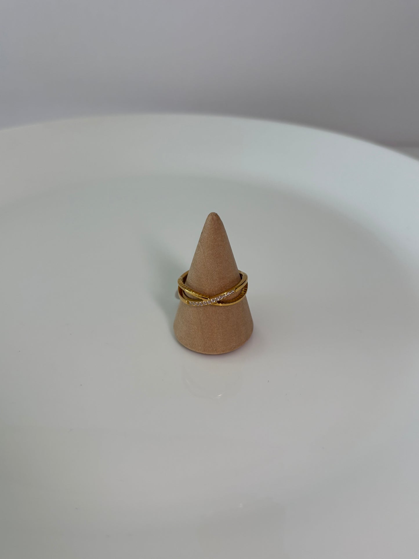 Anillo Infinito dorado