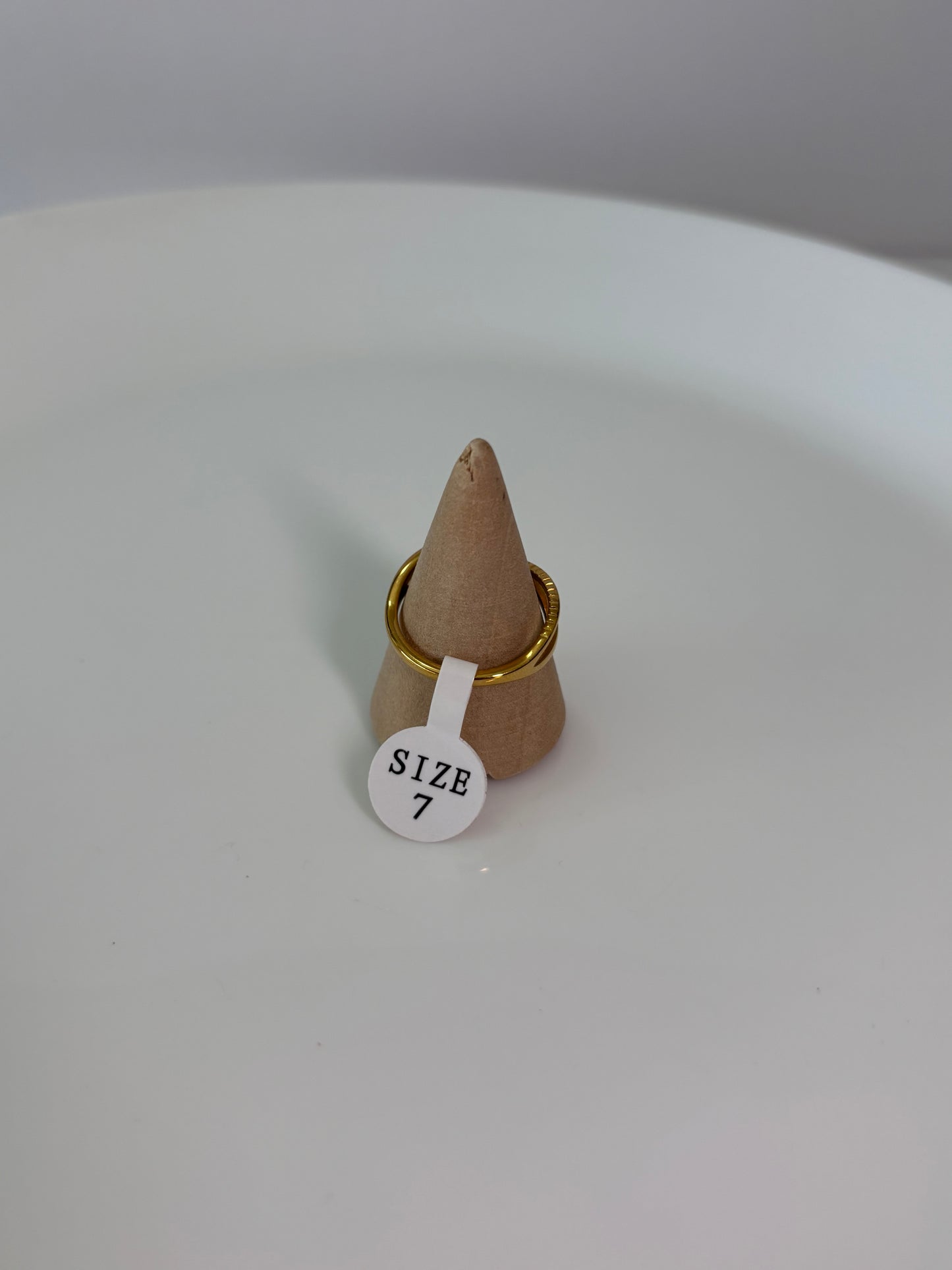 Anillo Infinito dorado