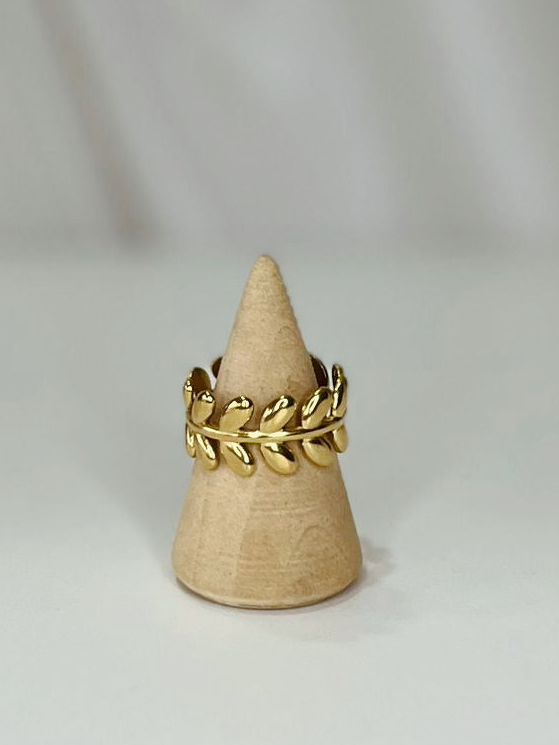 Anillo Hojas