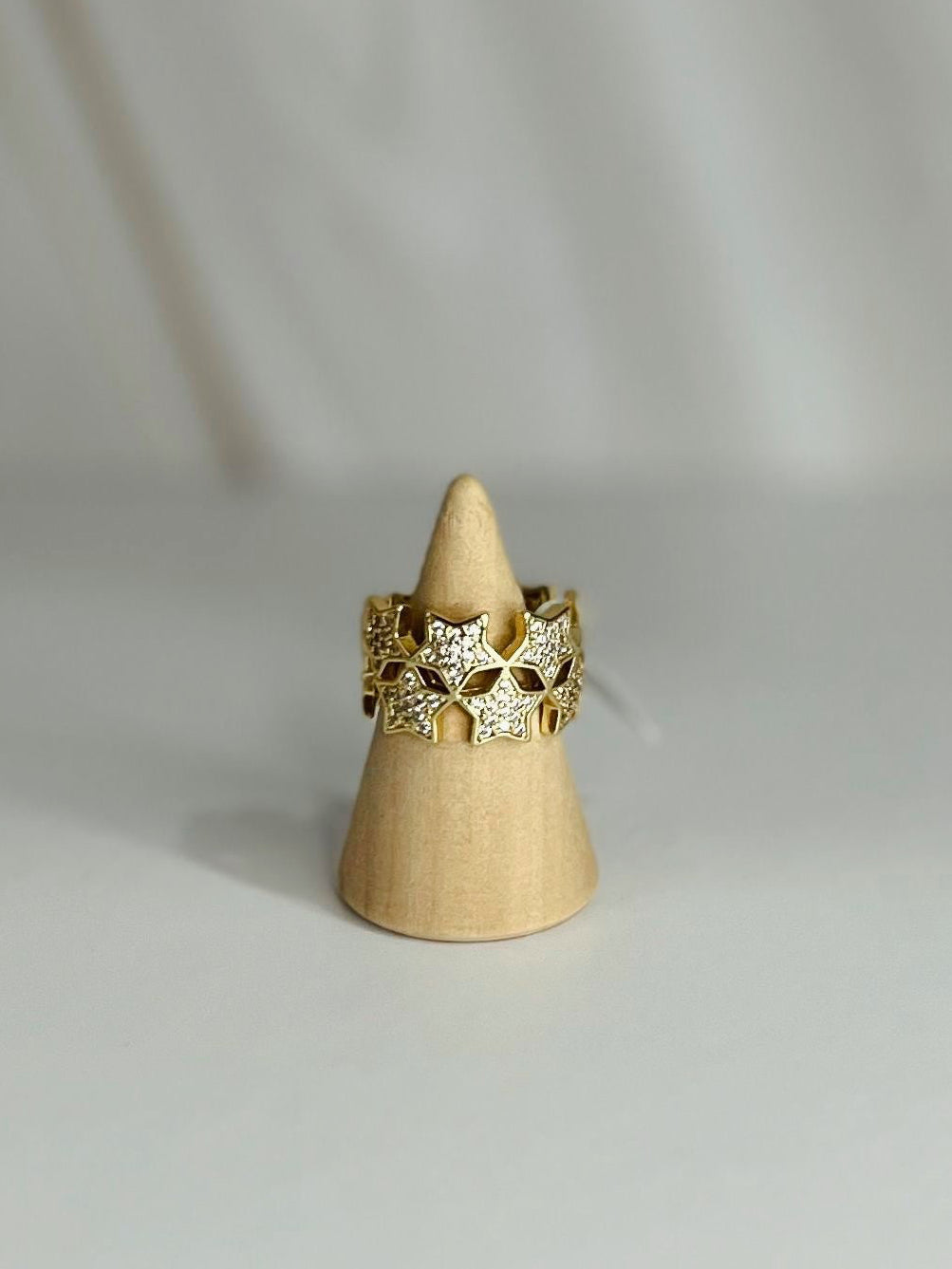 Anillo estrella circonia