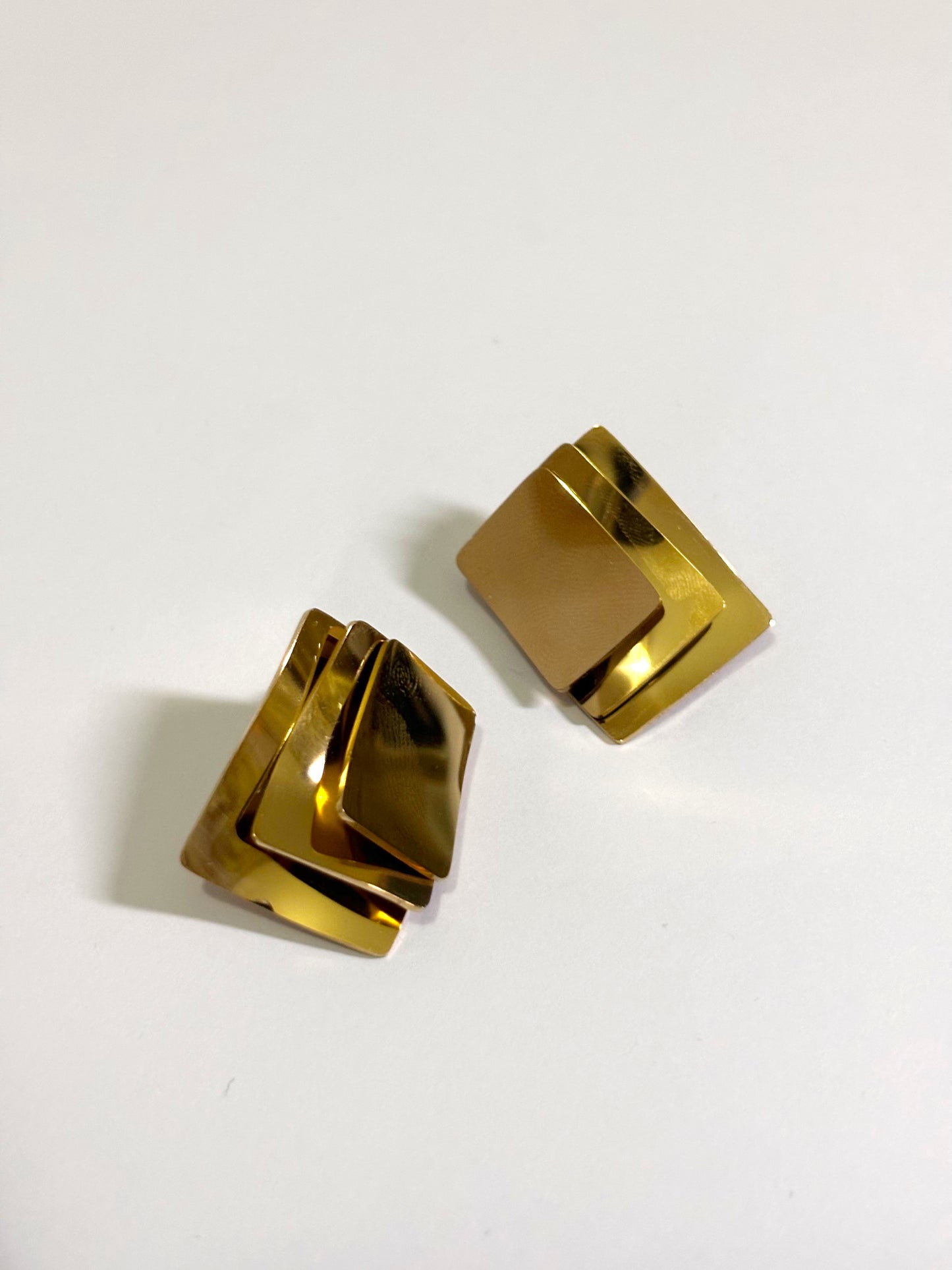 Aretes Triple Cuadro