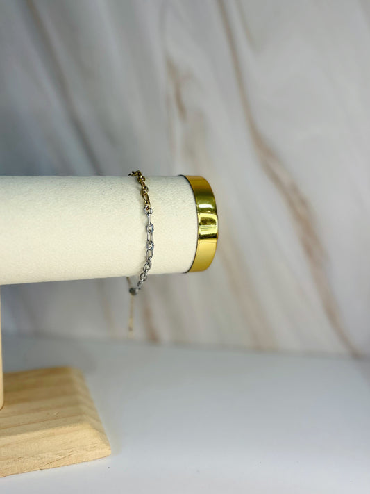 Pulsera bicolor ch