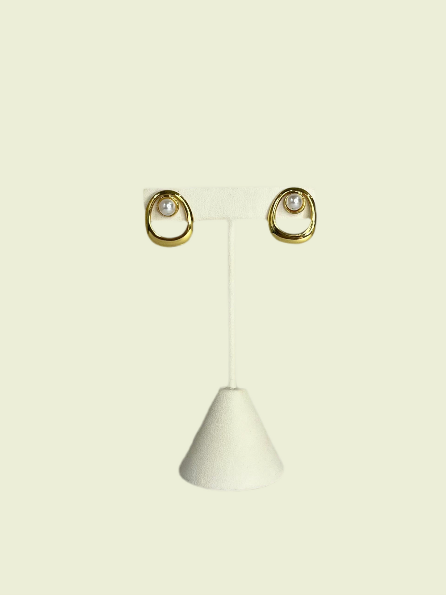 Aretes Perla Hueco