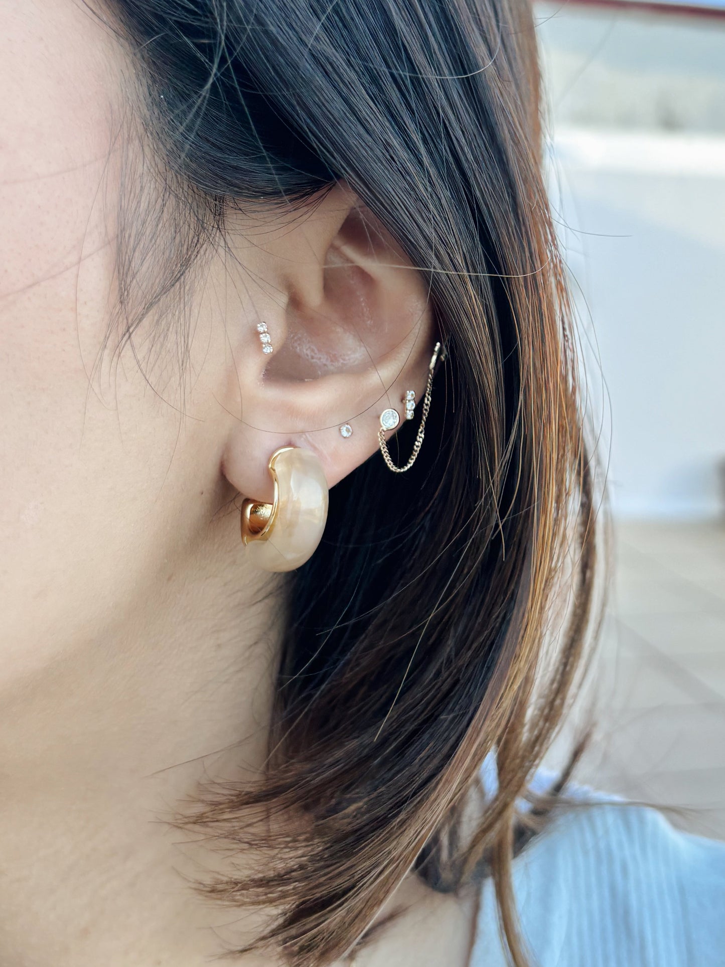 Media arracada carey