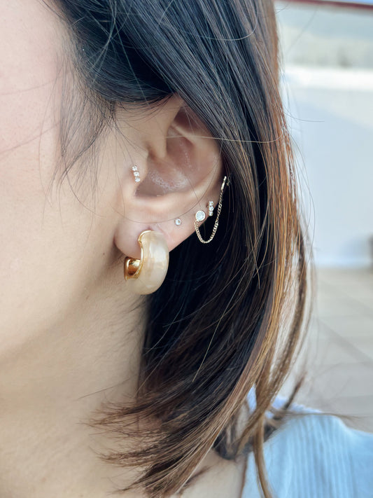 Media arracada carey