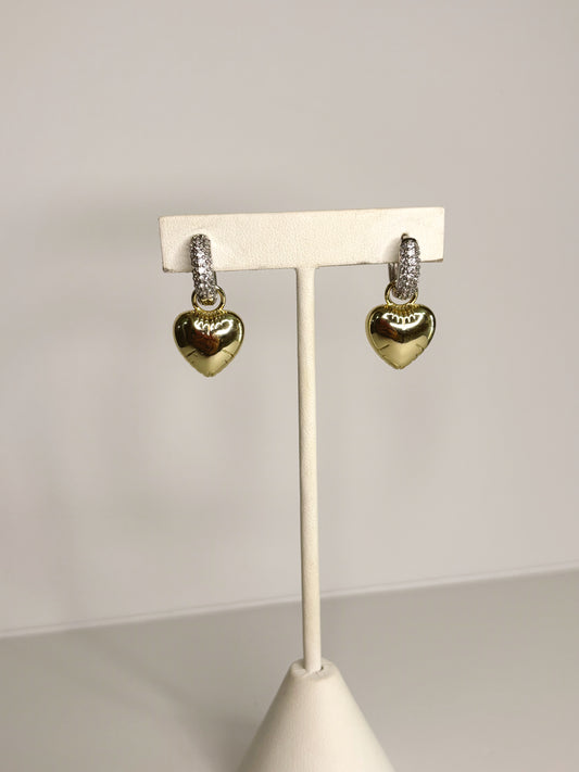 Arracada Globo Corazón