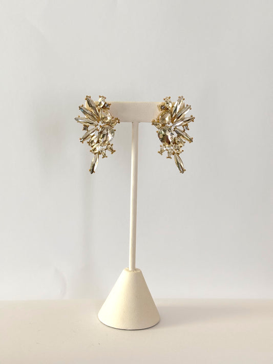 Aretes Plateados Picos