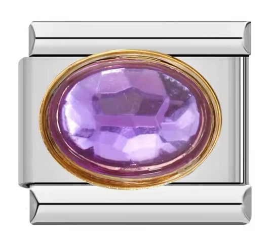 Charm 3D morado