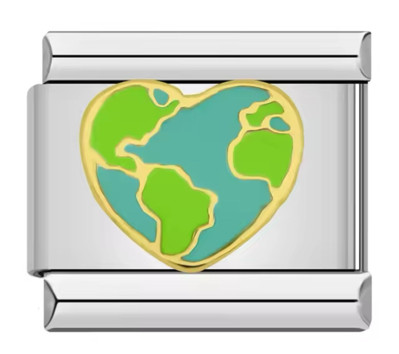 Charm corazón planeta