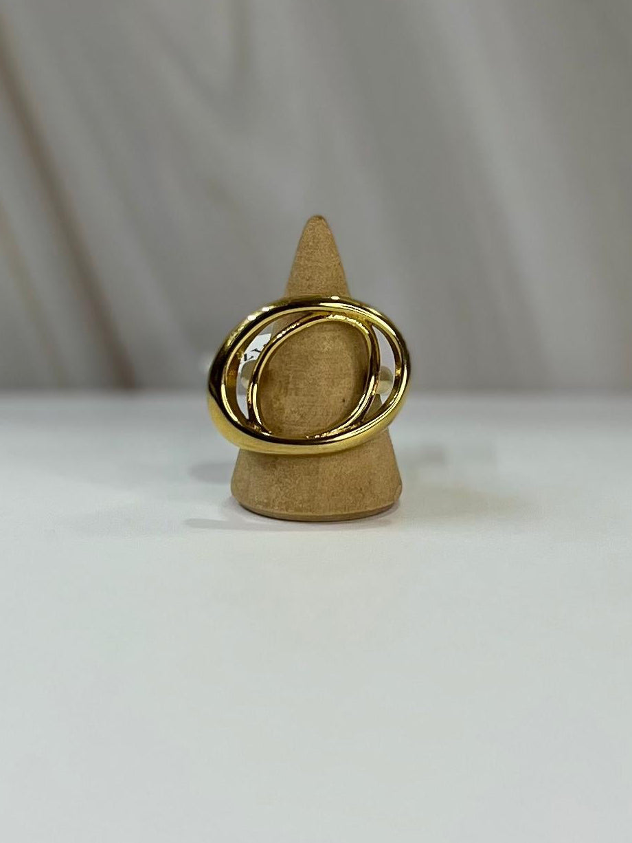 Anillo Aro doble #7