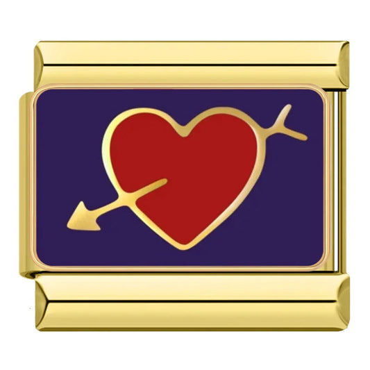 Charm Corazón Dorado