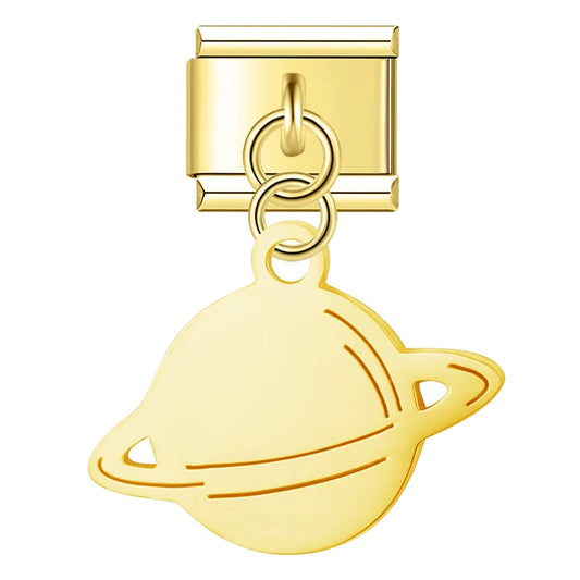 Charm Dorado Saturno