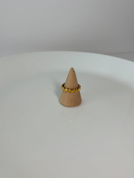 Anillo Corazones
