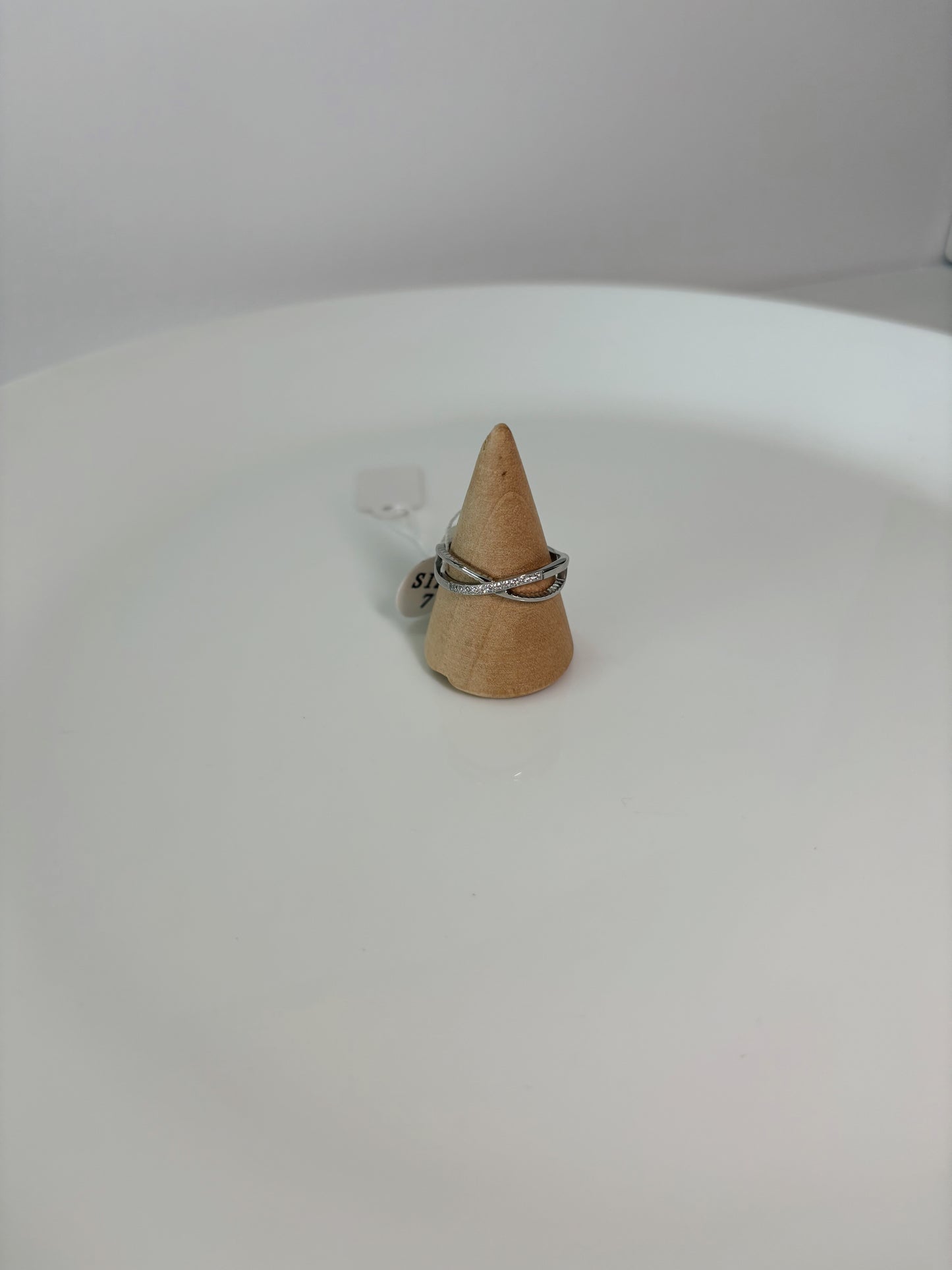 Anillo Infinito Plateado #7