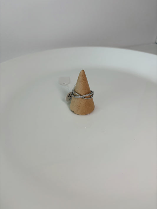 Anillo Infinito Plateado #7