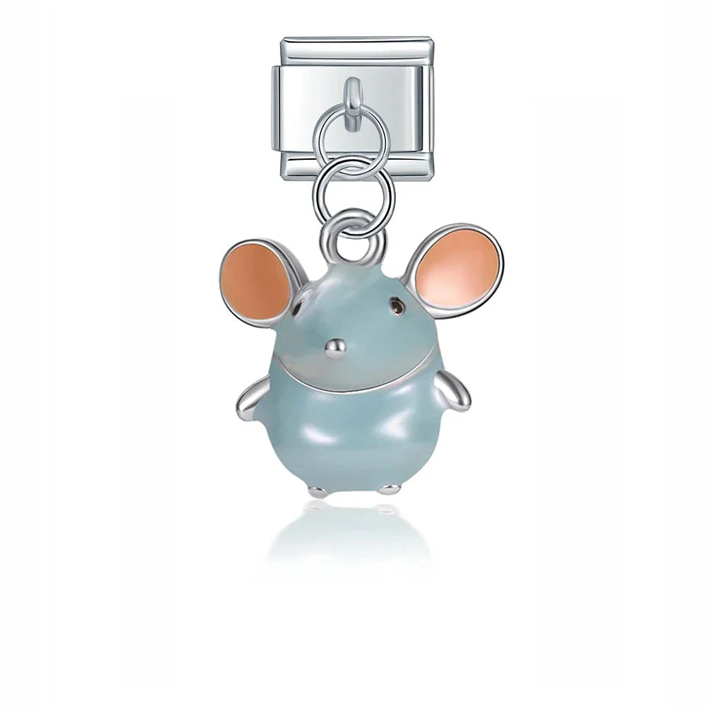 Charm Ratón Colgante