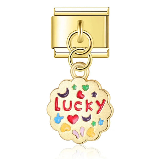 Charm Colgante Lucky Dorado