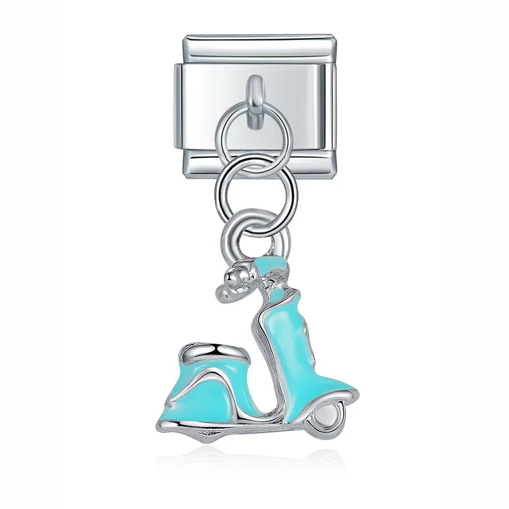 Charm Moto Colgante