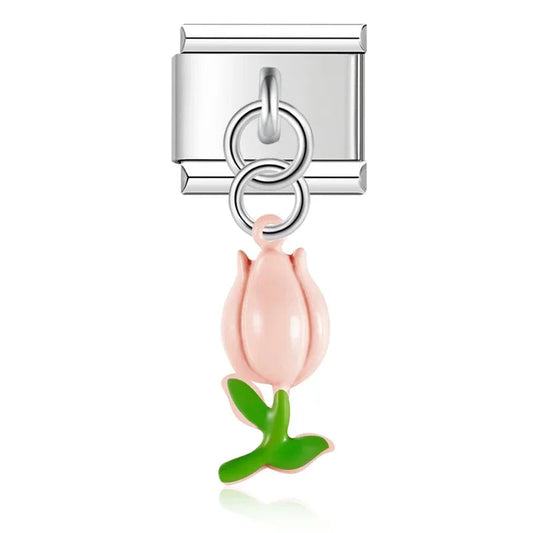 Charm Tulipán Rosa